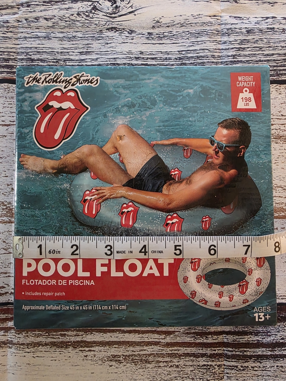 Rolling Stones Inflatable Pool Float - Picture 6 of 6